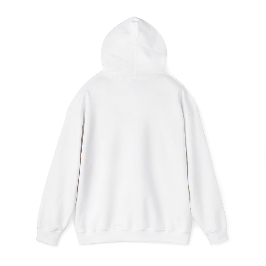 SS-ICON Minimal Logo Hoodie — Clean White Graphic Sweatshirt